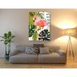 Flamingo Forest I  by Victoria Borges Canvas Wall Art For Discount