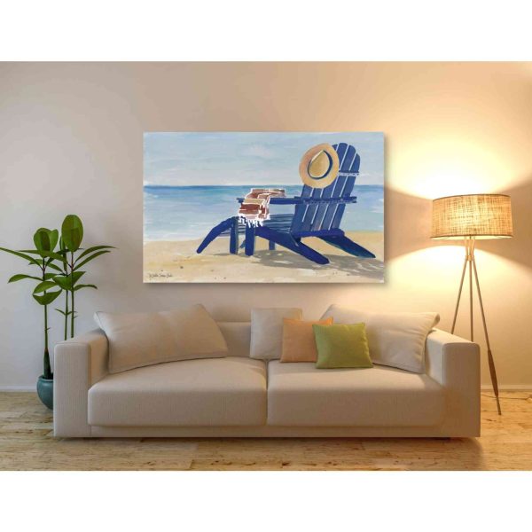 Beach Chairs 2  by Stellar Design Studio, Canvas Wall Art Discount