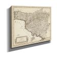 Antique Map of Tuscany  by Unknown Giclee Canvas Wall Art Online