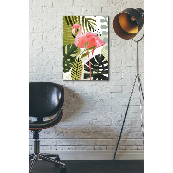 Flamingo Forest I  by Victoria Borges Canvas Wall Art For Discount