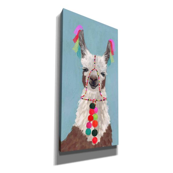 Adorned Llama I  by Victoria Borges Canvas Wall Art For Discount