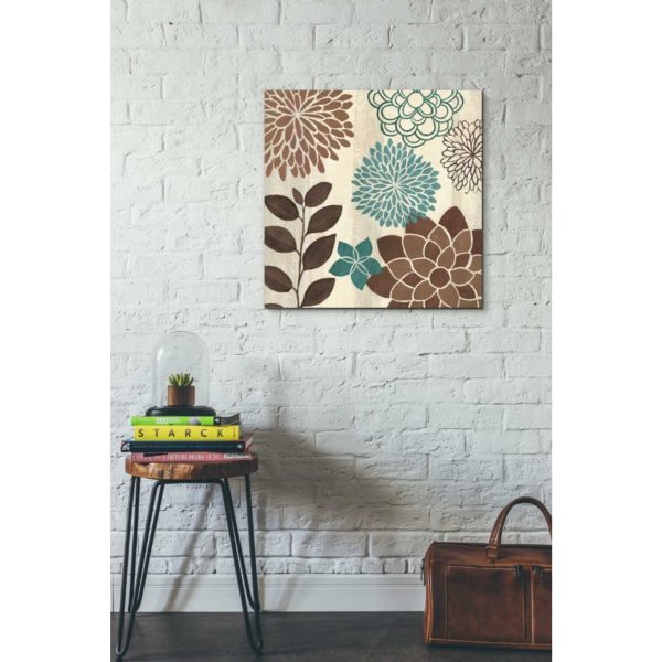 Abstract Garden Blue I  by Veronique Charron, Canvas Wall Art on Sale