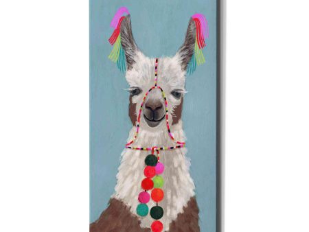 Adorned Llama I  by Victoria Borges Canvas Wall Art For Discount