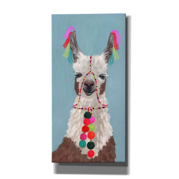 Adorned Llama I  by Victoria Borges Canvas Wall Art For Discount