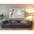 Abstract Geo I Gray  by Veronique Charron, Canvas Wall Art Cheap