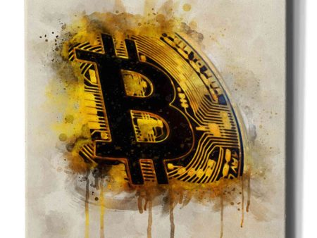 Bitcoin Era in Gold  by Surma and Guillen, Canvas Wall Art Online now