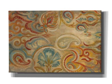 Antique Paisley  by Silvia Vassileva, Canvas Wall Art For Sale