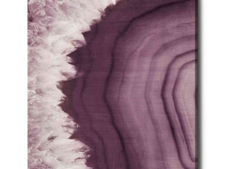 Agate Geode I PLUM  by Wild Apple Portfolio, Canvas Wall Art on Sale