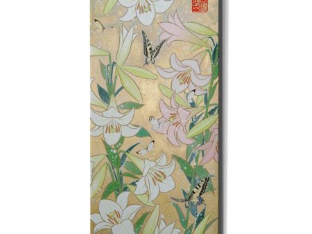 Lily and Butterfly  by Zigen Tanabe, Giclee Canvas Wall Art Hot on Sale