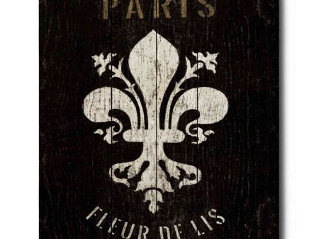 Refurbished Fleur-de-lis  by Wild Apple Portfolio, Canvas Wall Art Fashion