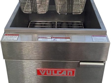 Vulcan - LG400 45LB - 120,000 BTU - Deep Fryer Natural Gas Online Hot Sale