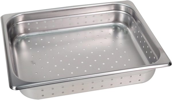 Steam Pan - Perforated - 1 2 Size - 2.5  Deep For Sale