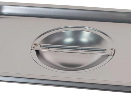 Steam Pan - SS 25GA - 1 4 - Cover Notched Online Sale