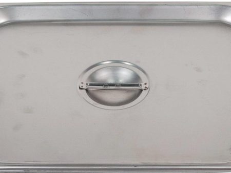 Steam Pan - SS 25GA - 1 2 - Cover Solid For Sale