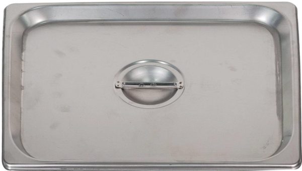 Steam Pan - SS 25GA - 1 2 - Cover Solid For Sale