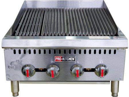 Pro-Kitchen - Charbroiler 80000 BTU 24 x30 x16  - GCB24 Online