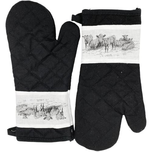 Oven Mitt - Cotton - Farm (1 pair) - QF002Farm Online Hot Sale