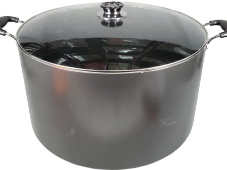 XC - Rego - Non-Stick Pot - w Glass Lid - 44cm - S1455 on Sale