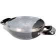 XC - Non Stick Wok w G. Lid 20cm - 3mm S Handle - S1117 Online Sale