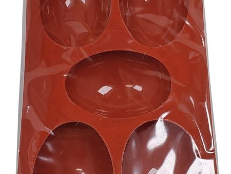 Silicone 1 2 Egg Mold - 5 Compartment - SF041 Cheap