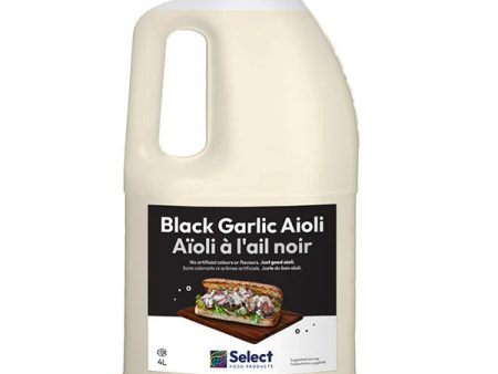 Black Garlic Aioli Sauce - 2 x 4 LT - Foodservice Products By Select Canada Fashion