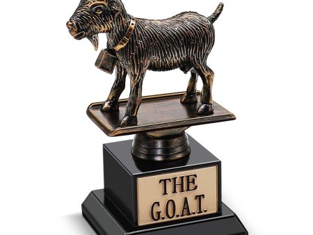 The Goat Trophy Award - Greatest of All Time Funny Trophy - Canadian Distribution on Sale