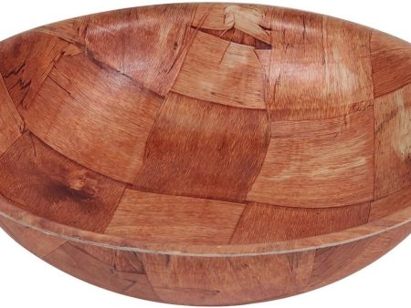 Salad Bowl Wood Look 10  - SAG92410 Online Hot Sale