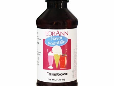 Toasted Coconut Flavor - 4 oz. - 32 oz. - Ice Cream and Beverage Flavors - LorAnn Oils - Canadian Distribution on Sale