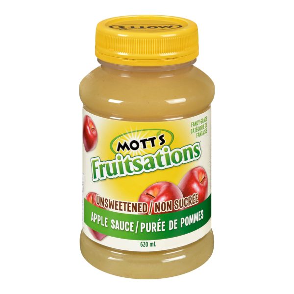 Applesauce Unsweetened - 12 x 620 mL - Fruitsations - Restaurant and Foodservice Ingredients - Canadian Distribution Supply