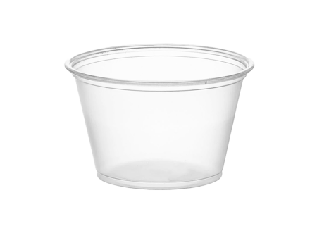 PLA Portion Cups Compostable - 2500 x 2 oz. portion cups per case - Sold By The Case Cheap