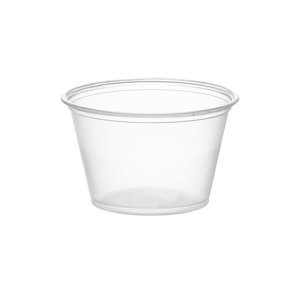 PLA Portion Cups Compostable - 2500 x 2 oz. portion cups per case - Sold By The Case Cheap