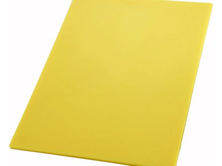 HACCP Color-Coded Cutting Yellow Board- 12  x 18  x 1 2  - CBYL-1218 - Winco For Cheap