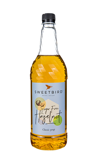 Sweetbird Syrup - Sugar Free Hazelnut - 6 x 1 L Case - Vegan - Canadian Distribution Discount