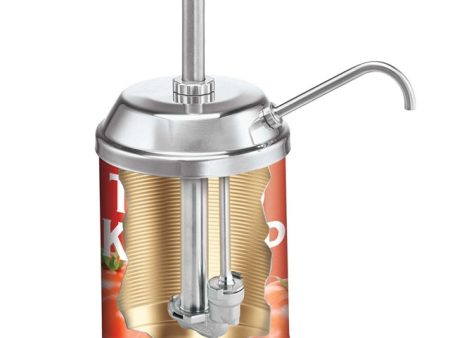 #10 Can Condiment Pump | Stainless Steel For Sale