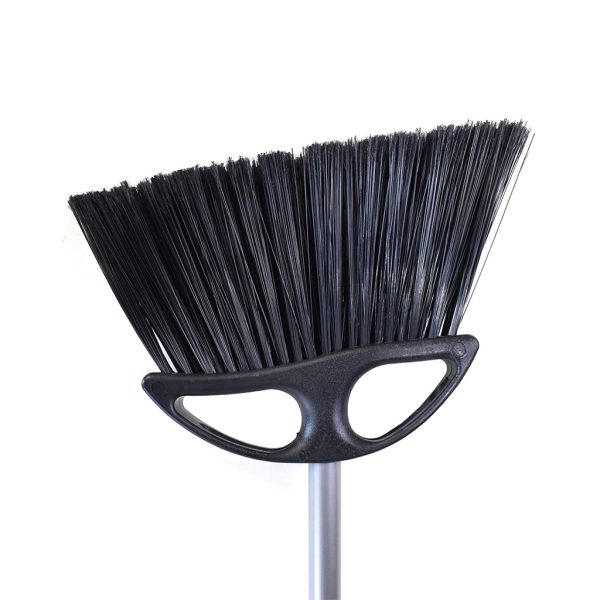 13 Inch Extra Wide Angle Broom With 48 Inch Metal Handle - Sold By The Case Fashion