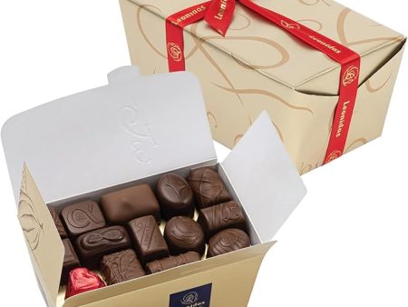 Leonidas Belgian Chocolates | (1 x 32pc 500g) | All Milk Chocolates in a Beautiful Gift Box | Imported fine Chocolate from Belgium | Canadian Distribution For Sale