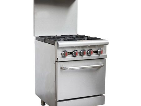 24  Gas Range - 4 Burners w Oven - RGR24 For Discount