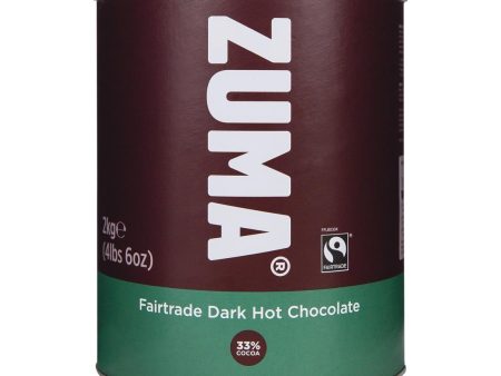 Zuma - Fair Trade Dark Hot Chocolate - 2 kg For Sale