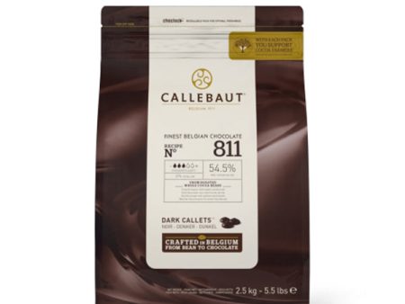 CALLEBAUT - FINEST BELGIAN SW CHOCOLATE CALLETS 811-CAU-76 2.5KG - Barry Callebaut Canadian Distribution Online now