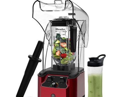 CRANDDI Commercial Quiet Blender K90 Red For Cheap