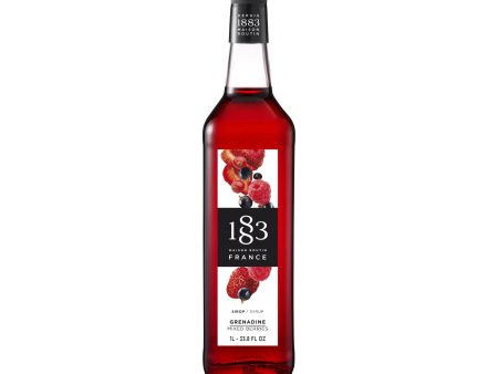 1883 Maison Routin Premium Syrup - 6 x 1L Pet-Plastic Bottles  - Mixed Berries For Sale