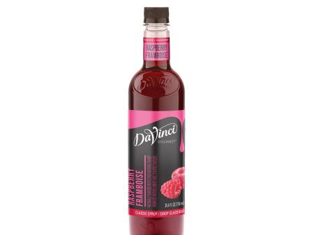 DaVinci Gourmet Classic Raspberry Syrup - 4 x 750 ml Plastic Fashion