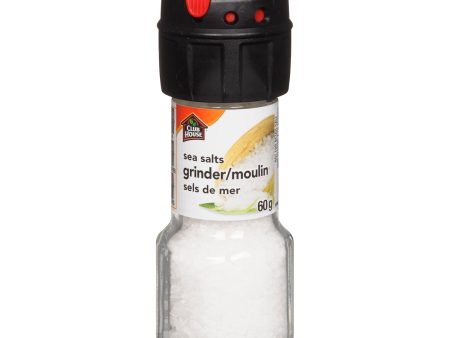 Spice Salt Sea Grinder - 36 x 60 g - Clubhouse - Restaurant and Foodservice Ingredients - Canadian Distribution Online