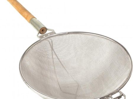 Strainer - Heavy Duty Double Mesh 14  - Long Handle For Discount