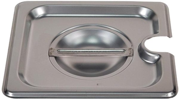 Steam Pan - SS 25GA - 1 6 - Cover Notched Hot on Sale