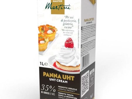 UHT Cream 35% (12 x 1L) - Panna UHT 35% - Master Martini Canada - Canadian Distribution For Cheap