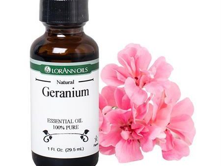 Geranium Oil Flavoring - Aromatherapy - 1 oz., 16 oz. Online