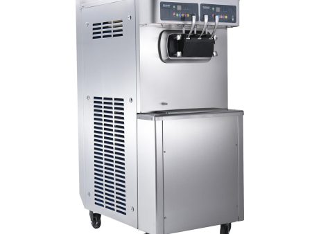 PASMO S520FAP2 - Pressurized Twin Twist, Standing Soft Serve Freezer, Air Cooled 220 v   60 hz 1p Online now