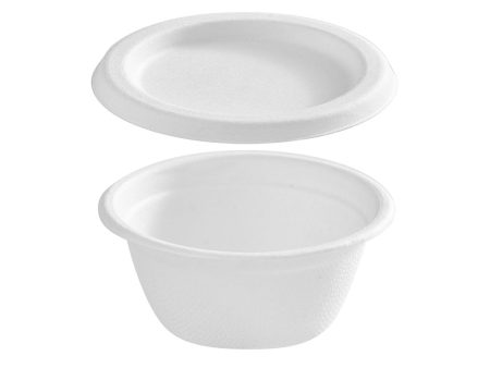 Portion Cup Lids Bagasse Compostable - Sold By The Case Online Hot Sale