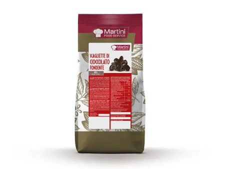 Dark Chocolate Drops - Box of 10 x 1 KG Bags - Master Martini Canada - Canadian Distribution Supply